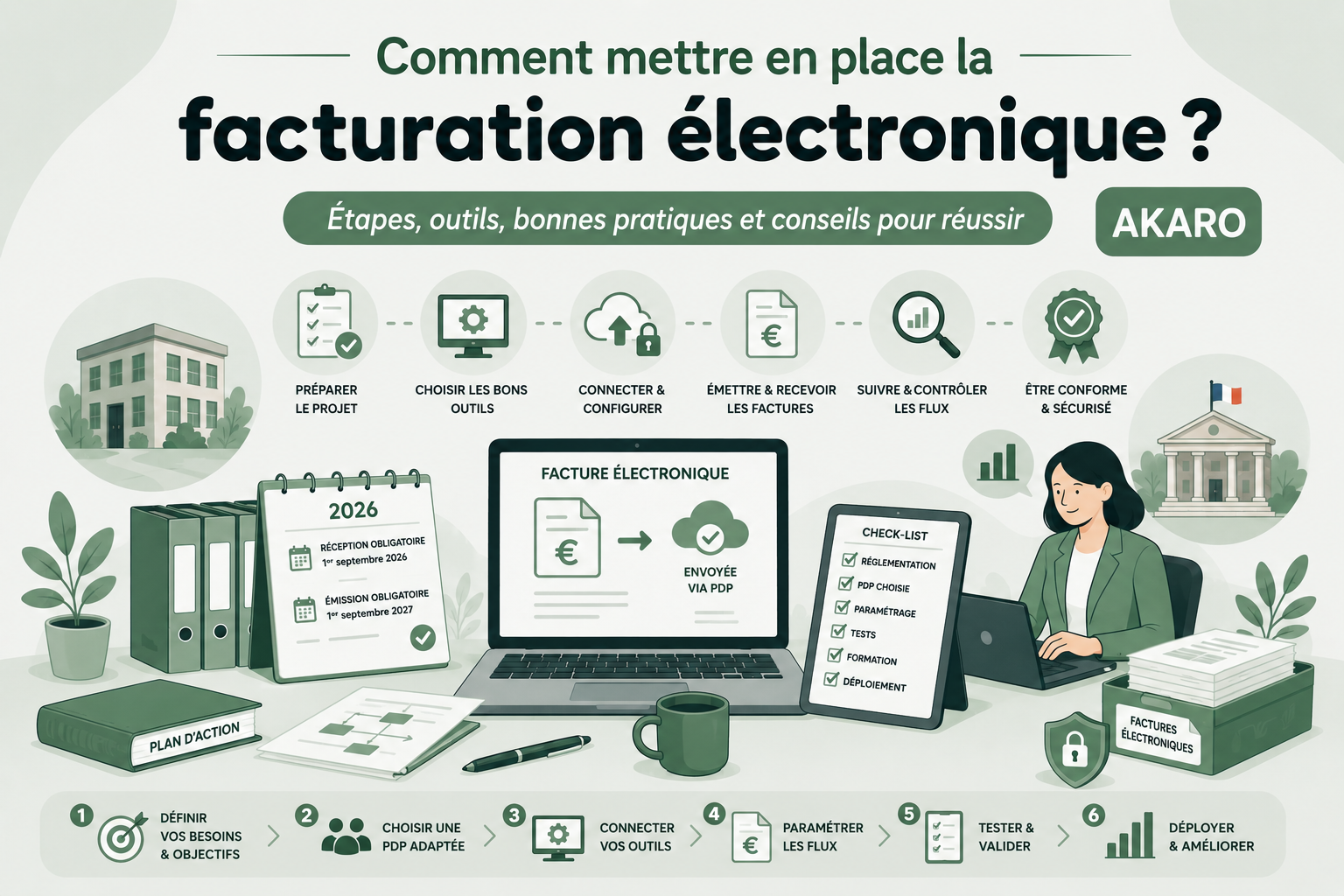 Comment mettre en place la facturation électronique ?